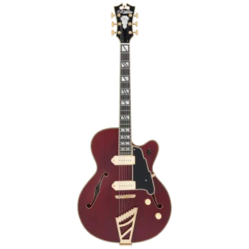 D'angelico Deluxe 59 Satin Trans Wine