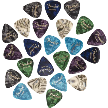 Fender 351 Shape Premium Picks -24 Pack