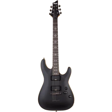 Schecter Demon-6 , Aged Black Satin