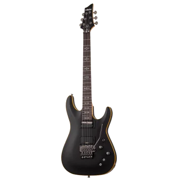Schecter Demon-6 FR S, Black Satin