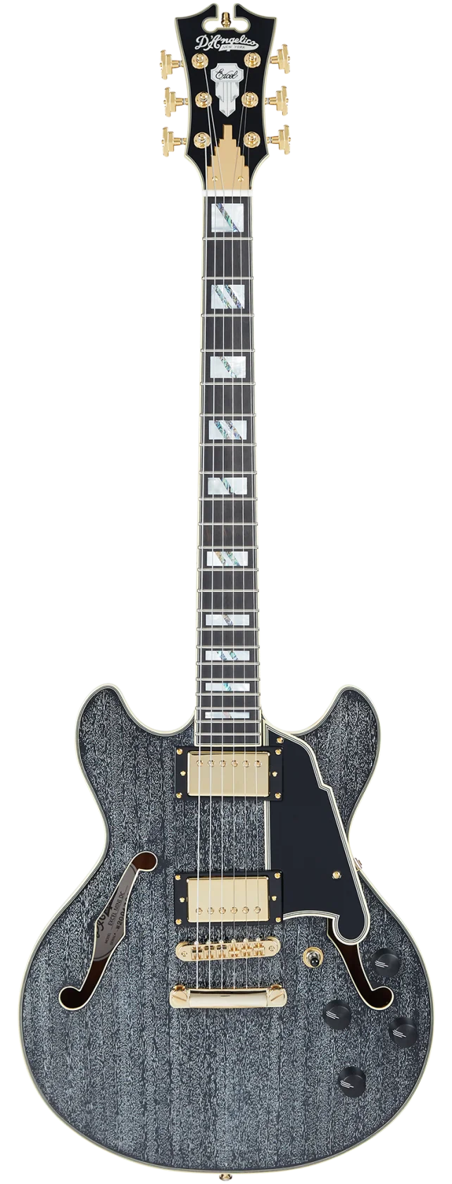 D'angelico Excel Mini DC, Black Dog