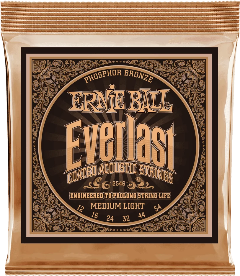 Ernie Ball Everlast Phosphor Bronze Medium Light 2546
