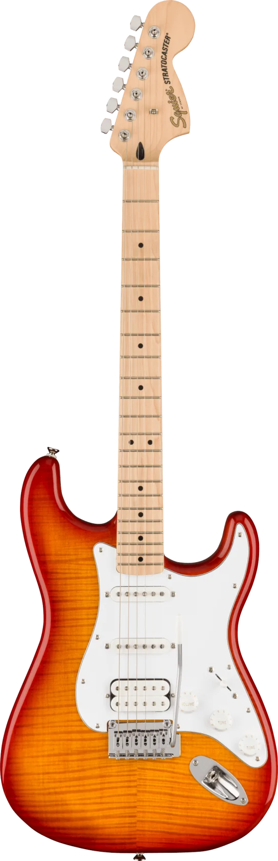 Squier Affinity Stratocaster FMT HSS, Sienna Sunburst MN