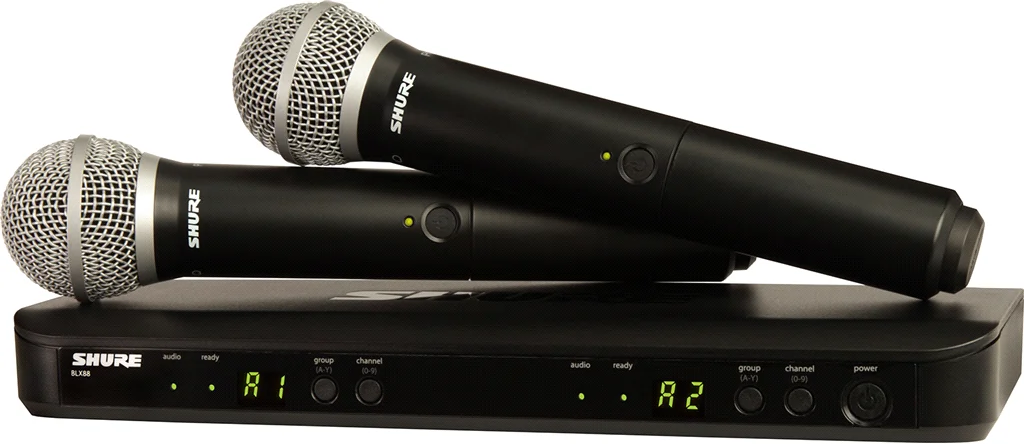 Shure BLX288 - PG58 (K14, 614-638 MHz)
