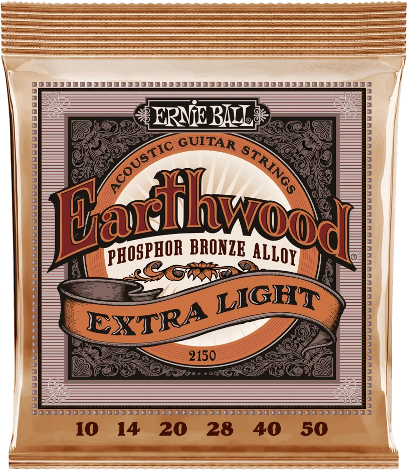 Ernie Ball Earthwood Acoustic Phosphor Bronze Extra Light 2150