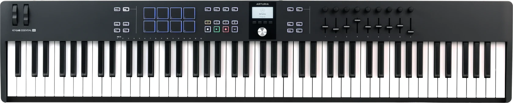 Arturia KeyLab Essential 88 MK3 Black