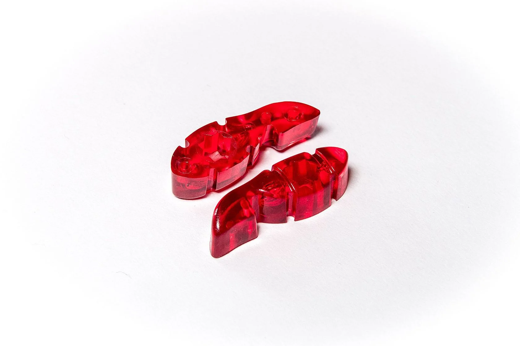Tuner Fish Lug Locks Red 8-pack