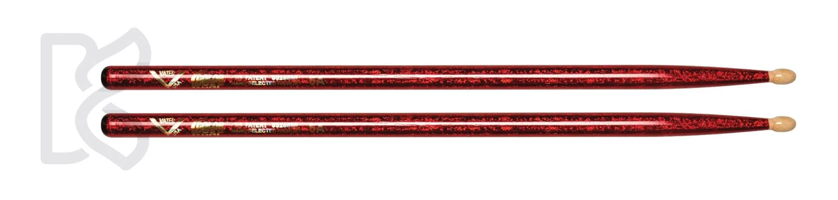 Vater VCR5A Color Wrap 5A Red Sparkle, houten tip