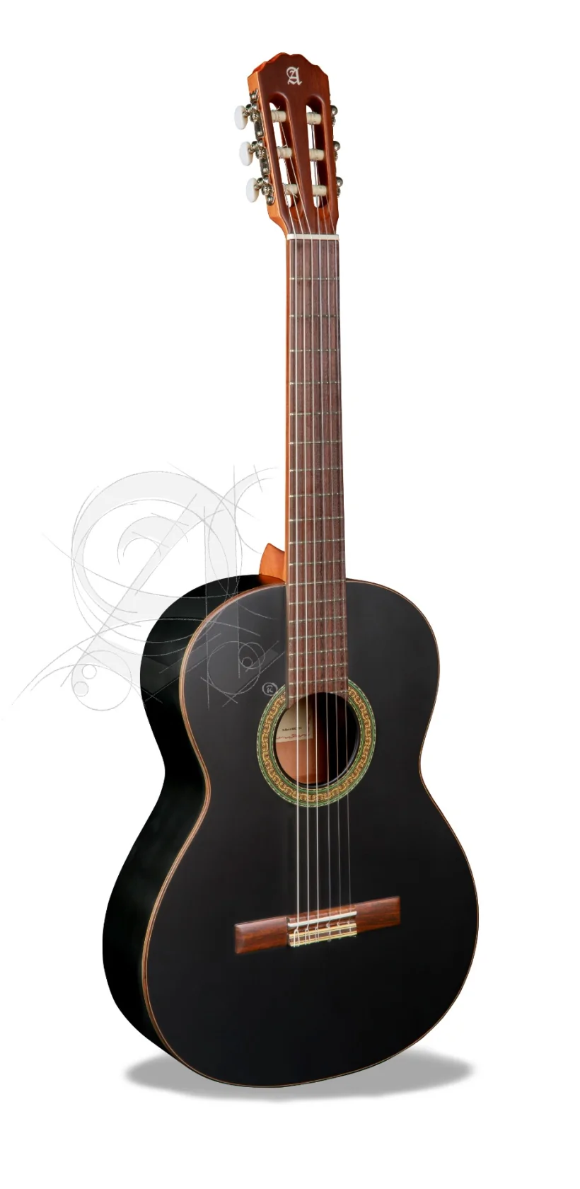 Alhambra 1C Black Satin