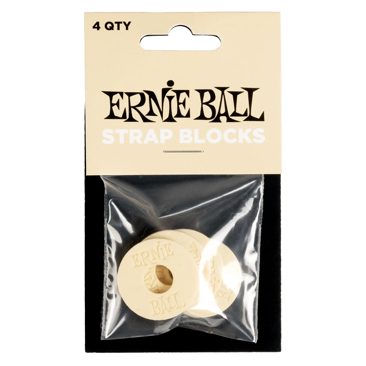 Ernie Ball Strap blocks cream 5624