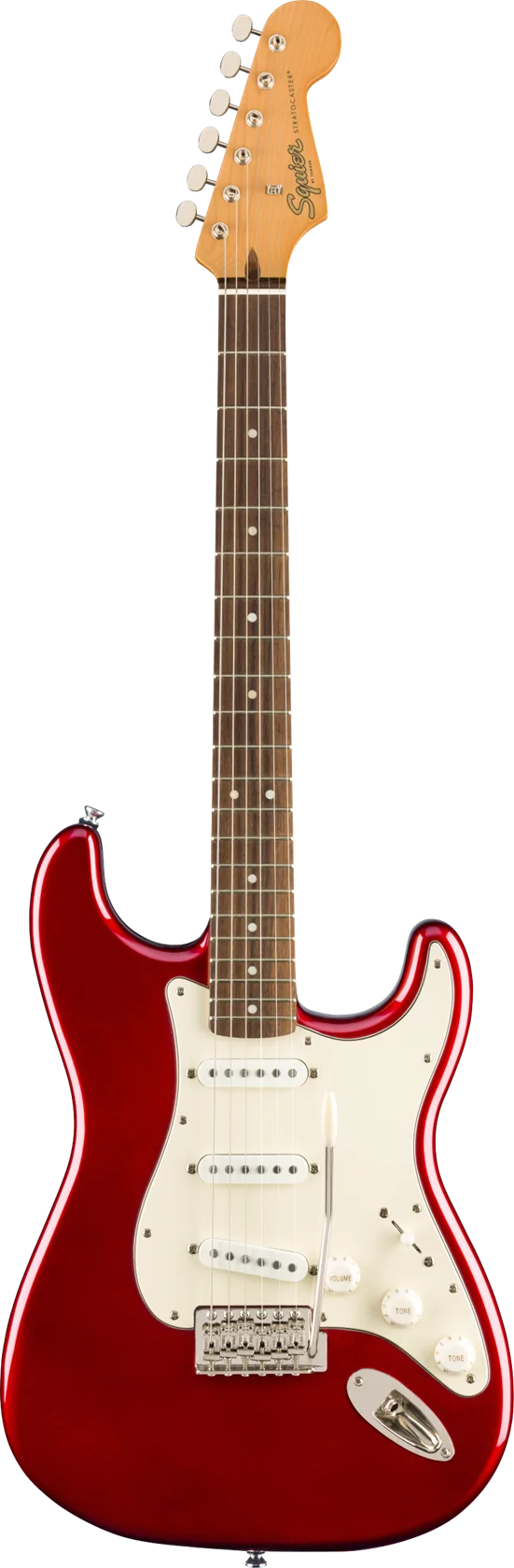 Squier Classic Vibe '60s Stratocaster, Candy Apple Red, Laurel Fingerboard