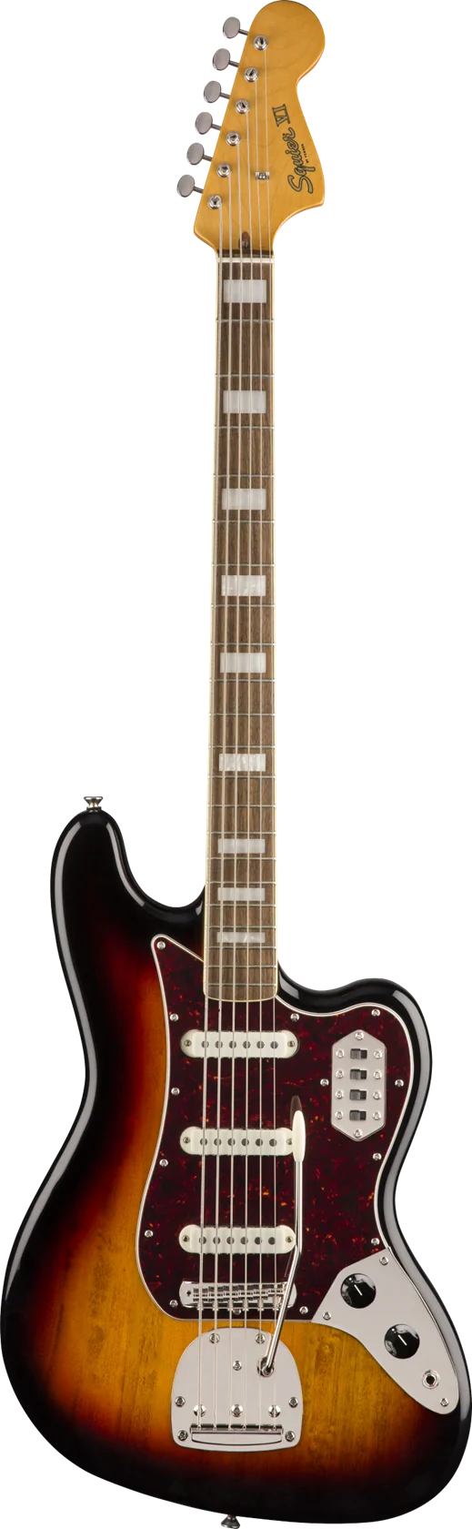 Squier Classic Vibe Bass VI, 3-Color Sunburst IL