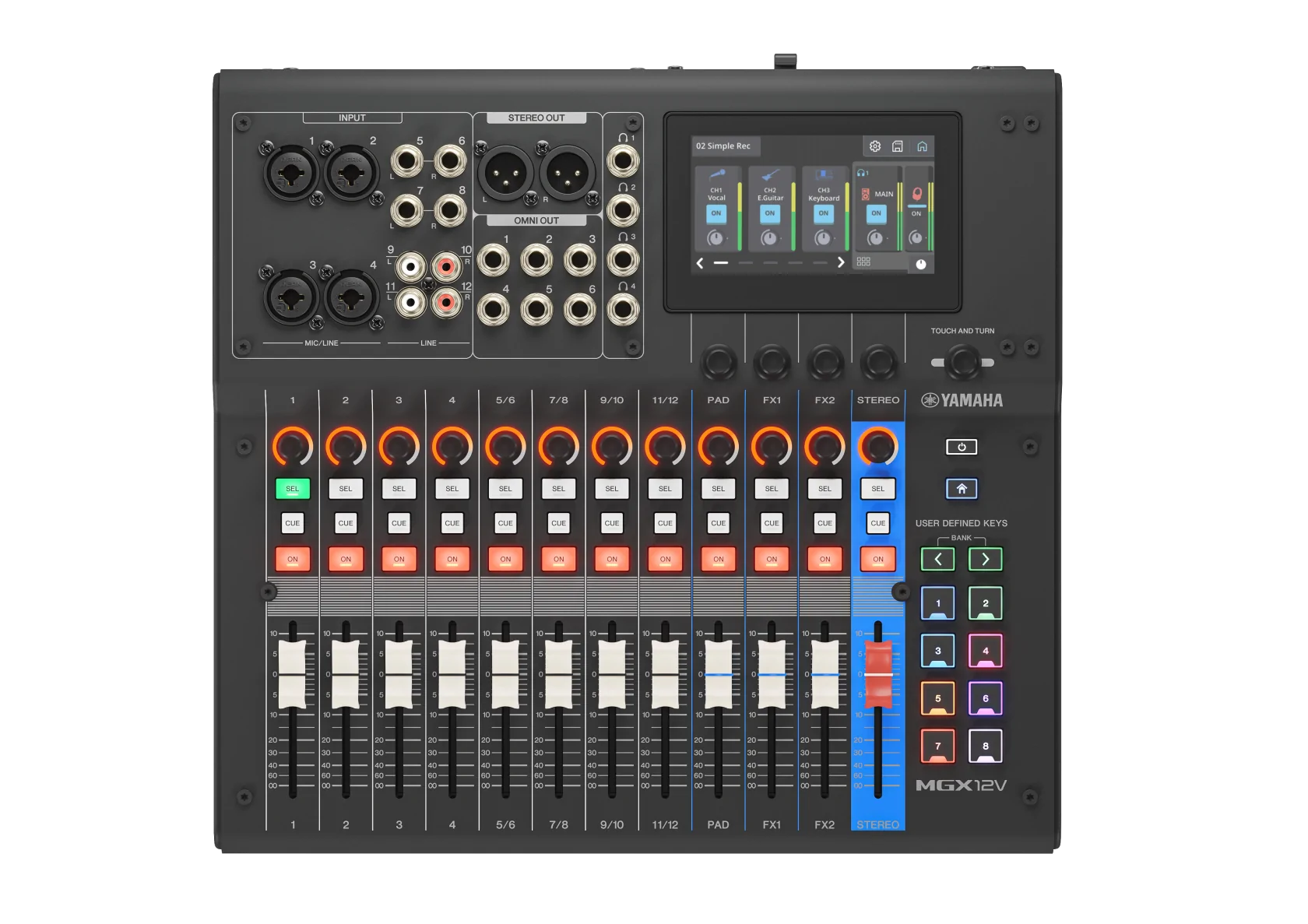 Yamaha MGX12V B