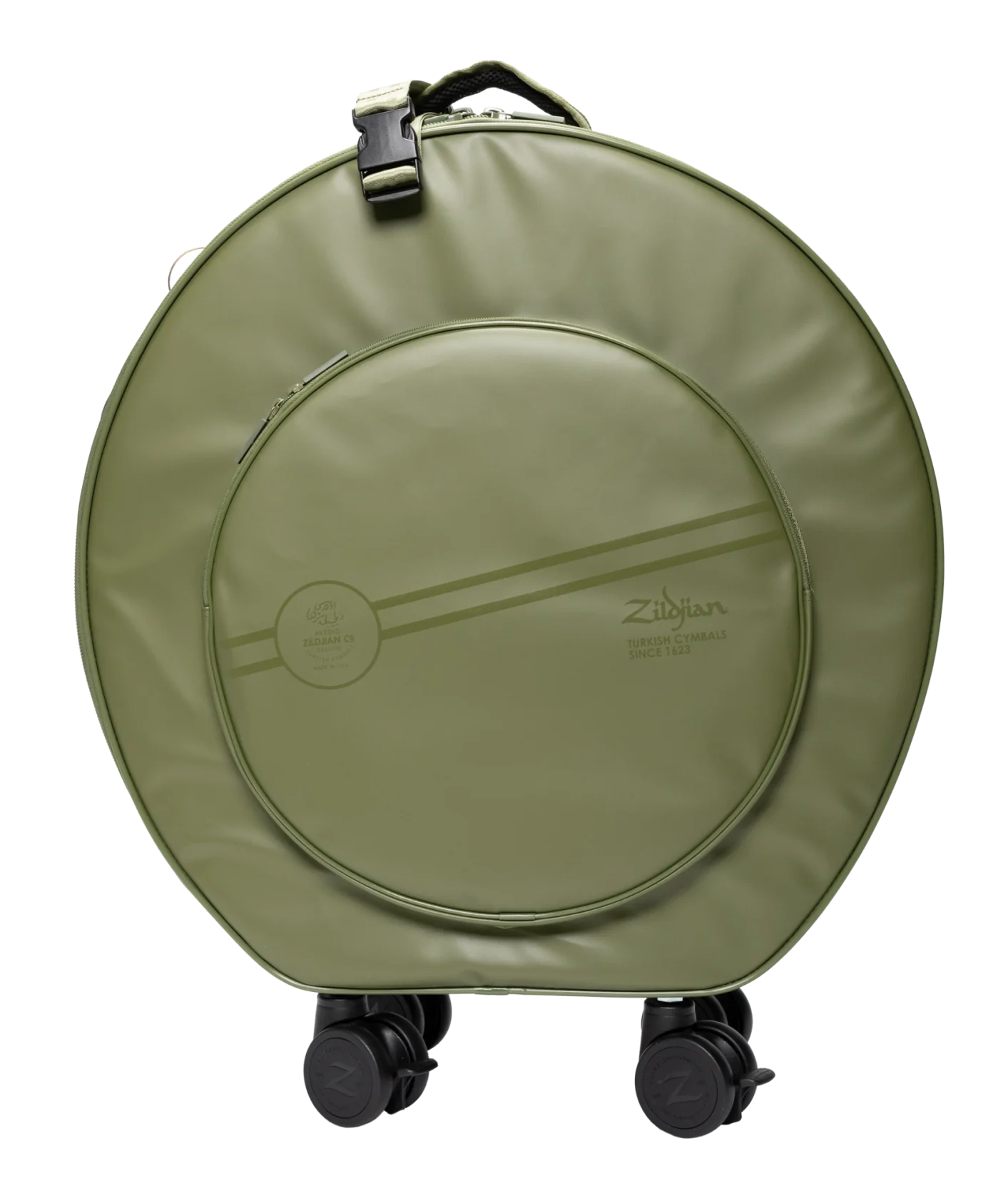 Zildjian Touring 24" Rolling Cymbal Bag Green 
