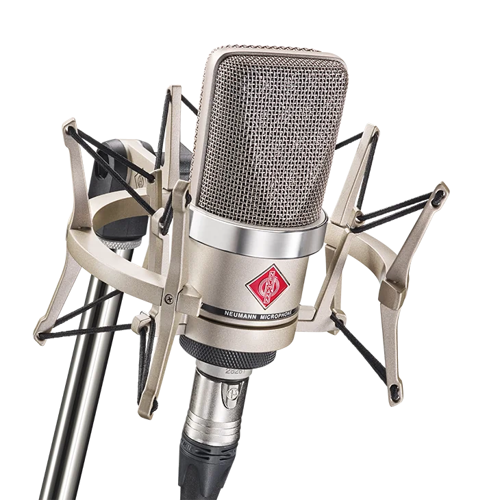 Neumann TLM 102 studio set - nickel