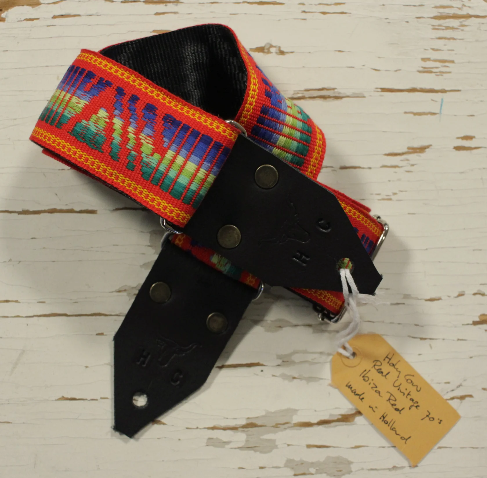 Holy Cow Straps 70's Ibiza Red