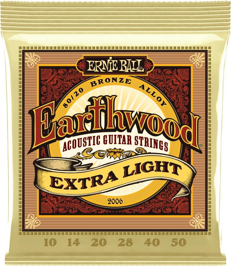 Ernie Ball Earthwood Acoustic 80/20 Extra Light 2006