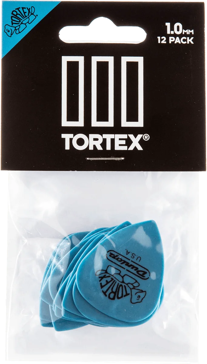 Dunlop 462P100 Tortex III Plectrum 1.00mm 12-Pack