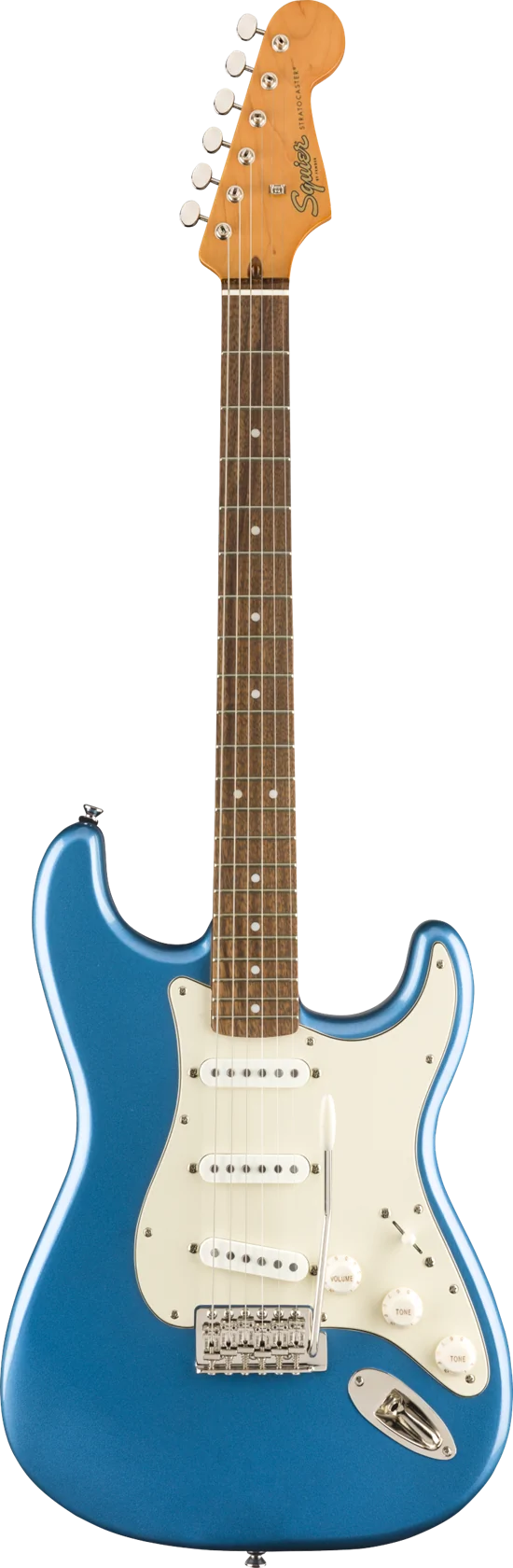 Squier Classic Vibe '60s Stratocaster, Lake Placid Blue, Laurel Fingerboard