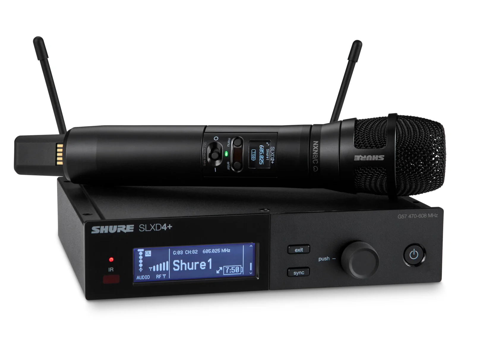 Shure SLXD24+E/N8C-G65