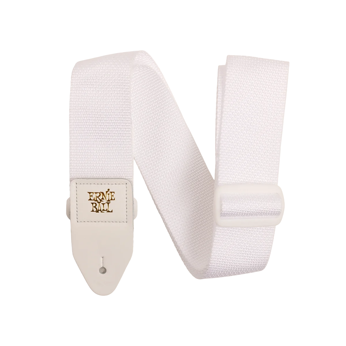 Ernie Ball Polypro Strap 5350 White & White