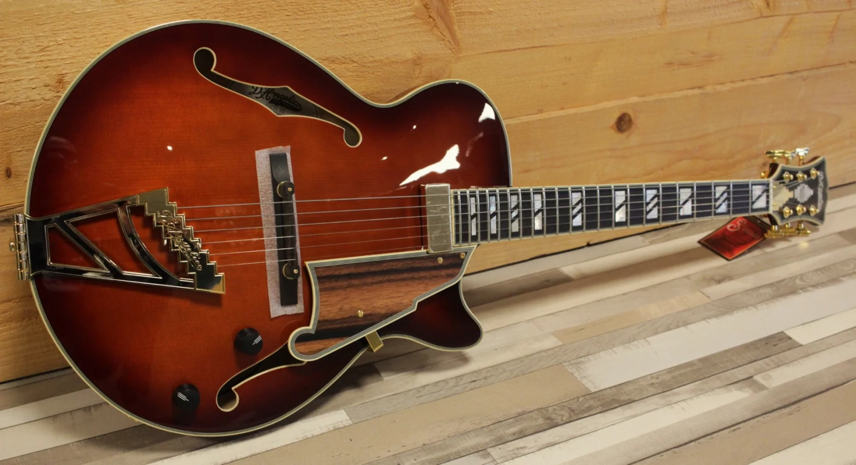 D'angelico Excel SS Soho, Amaretto Burst