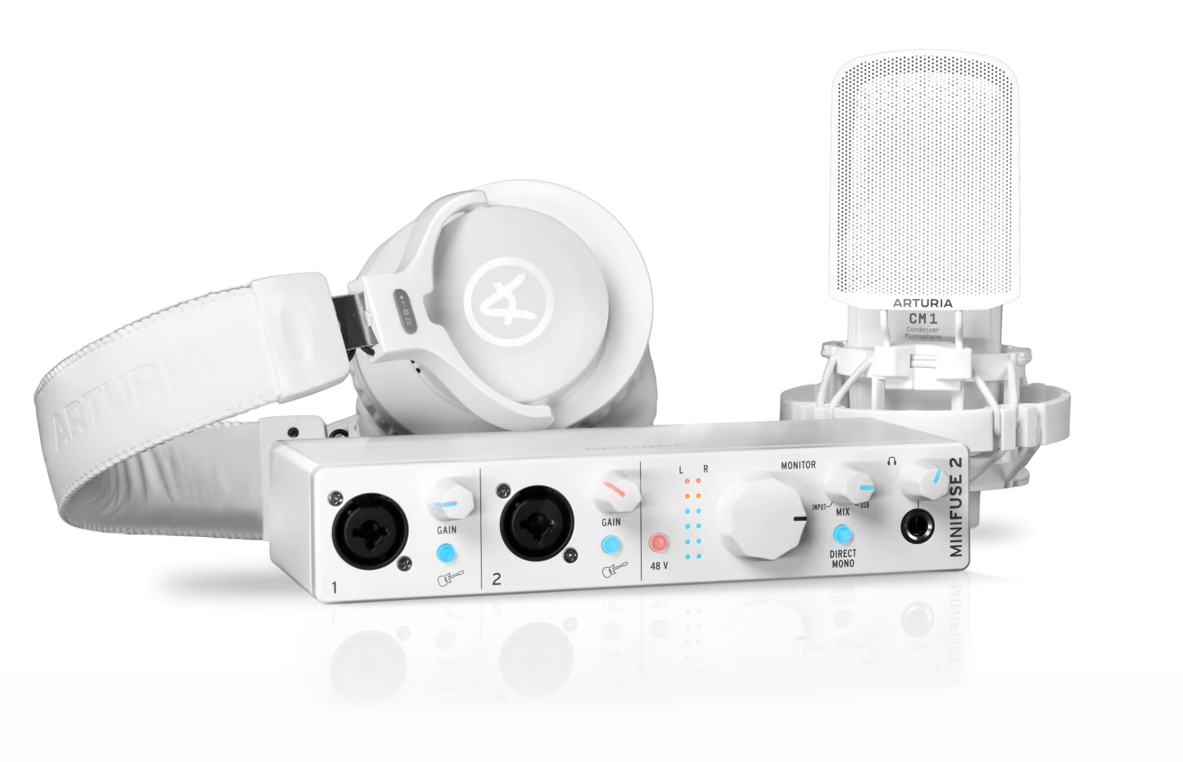 Arturia MiniFuse Recording Pack White