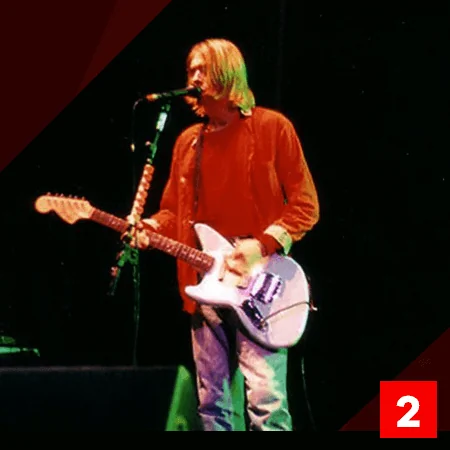 Gruwelijke gitaren - Kurt Cobain’s Fender Jag-Stang Gruwelijke gitaren - Kurt Cobain’s Fender Jag-Stang