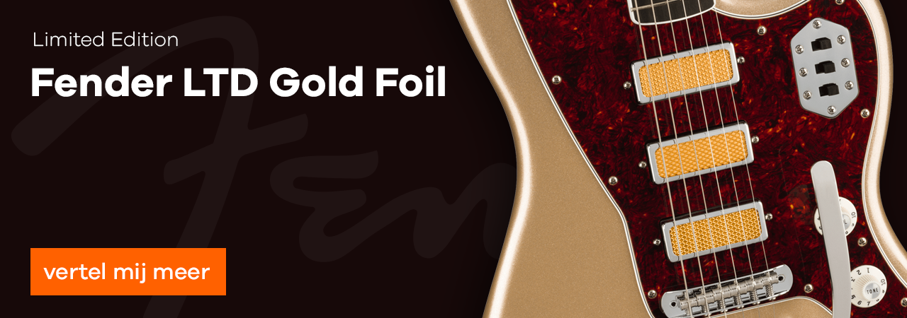 Fender LTD Gold Foil